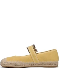Naturalizer Java Suede Mary Jane Espadrille Flats