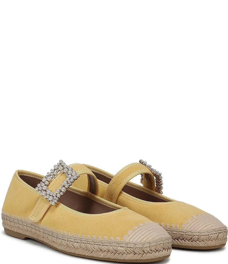 Naturalizer Java Suede Mary Jane Espadrille Flats