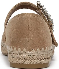 Naturalizer Java Suede Mary Jane Espadrille Flats