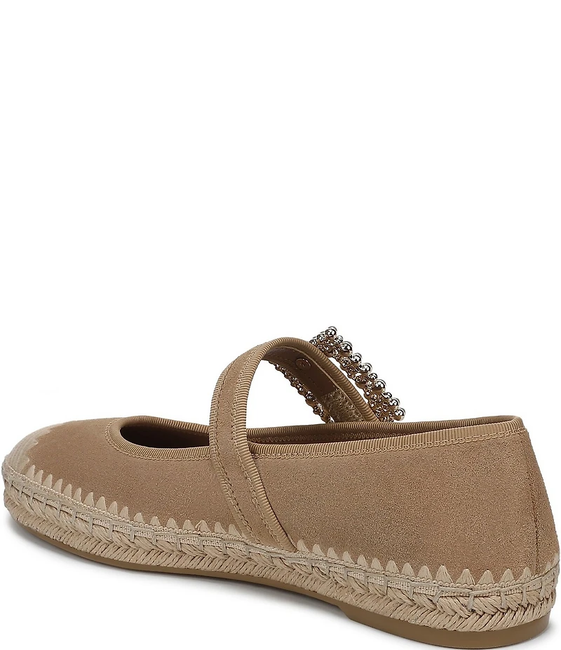 Naturalizer Java Suede Mary Jane Espadrille Flats