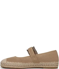 Naturalizer Java Suede Mary Jane Espadrille Flats
