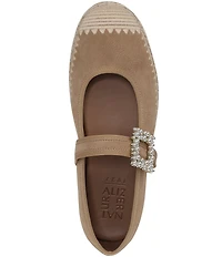 Naturalizer Java Suede Mary Jane Espadrille Flats
