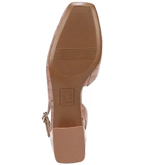 Naturalizer Jayla Croco Embossed Patent Leather d'Orsay Slingback Pumps