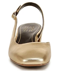 Naturalizer Jayla Leather d'Orsay Slingback Dress Pumps
