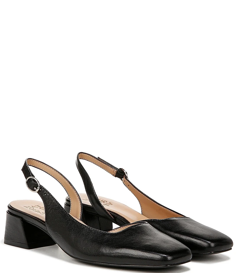 Naturalizer Jayla Leather d'Orsay Slingback Dress Pumps