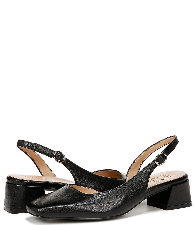 Naturalizer Jayla Leather d'Orsay Slingback Dress Pumps