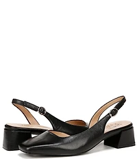 Naturalizer Jayla Leather d'Orsay Slingback Dress Pumps