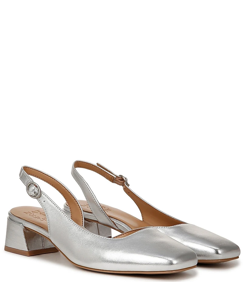 Naturalizer Jayla Leather d'Orsay Slingback Dress Pumps