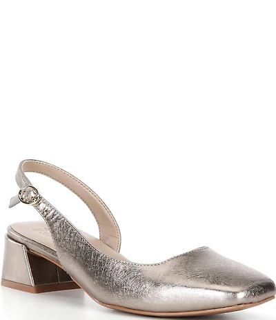 Naturalizer Jayla Leather d'Orsay Slingback Dress Pumps