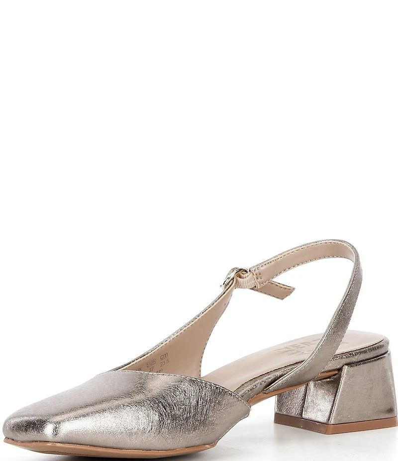 Naturalizer Jayla Leather d'Orsay Slingback Dress Pumps