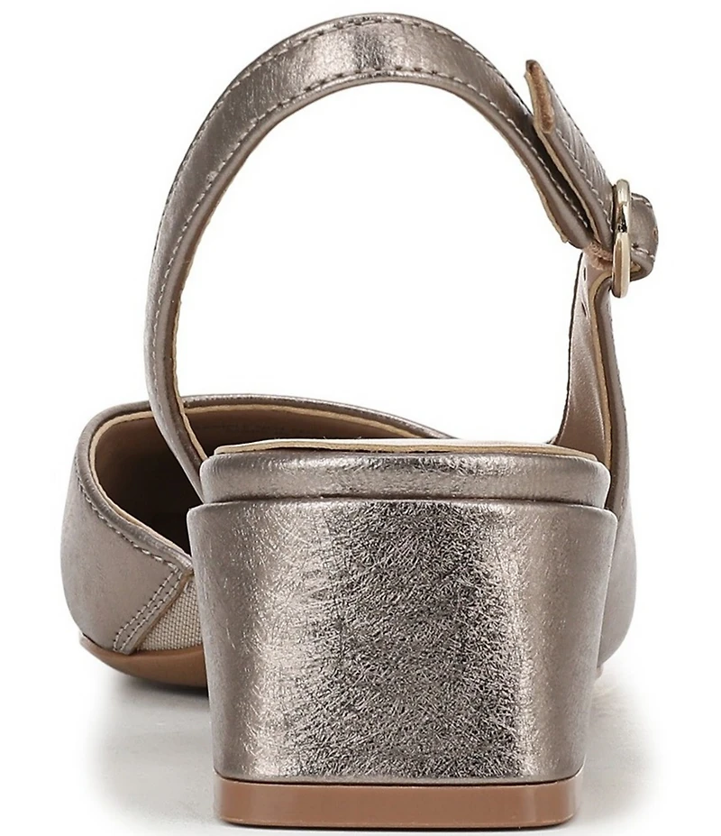 Naturalizer Jayla Leather d'Orsay Slingback Dress Pumps