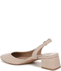 Naturalizer Jayla Metallic Leather Slingback Pumps