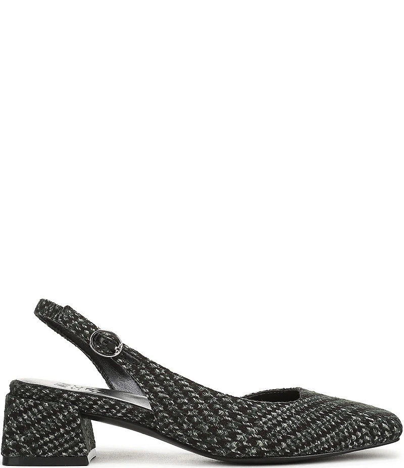 Naturalizer Jayla Plaid Fabric Slingback Pumps