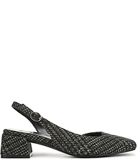 Naturalizer Jayla Plaid Fabric Slingback Pumps