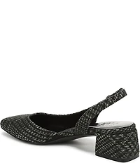 Naturalizer Jayla Plaid Fabric Slingback Pumps