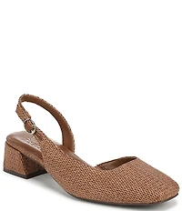 Naturalizer Jayla Raffia d'Orsay Slingback Dress Pumps