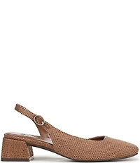 Naturalizer Jayla Raffia d'Orsay Slingback Dress Pumps