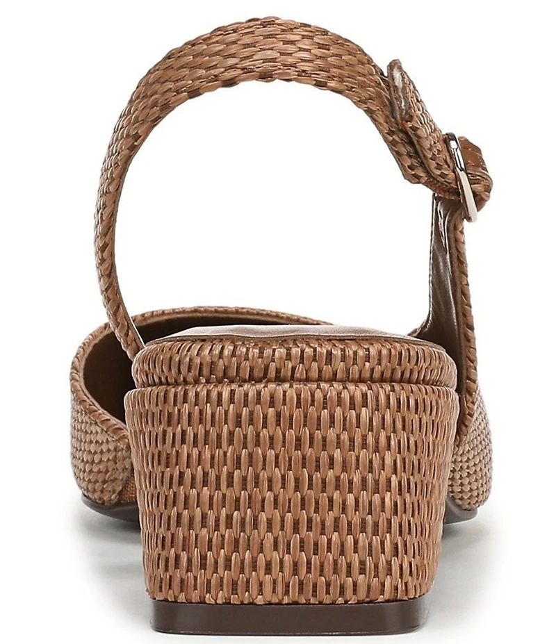 Naturalizer Jayla Raffia d'Orsay Slingback Dress Pumps