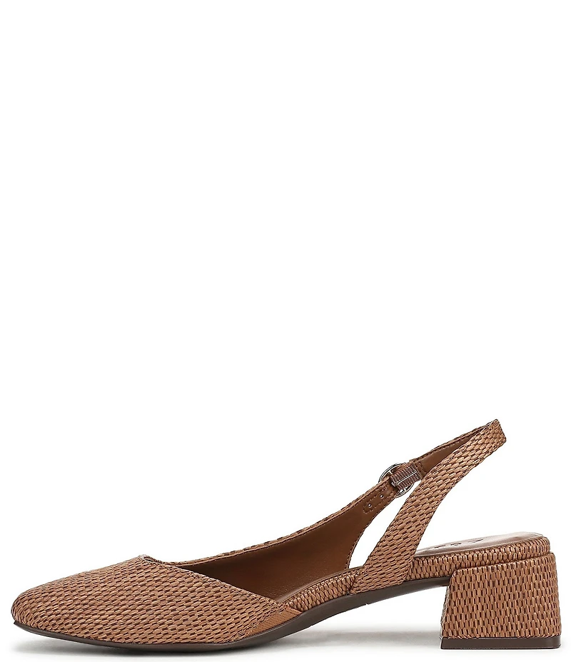 Naturalizer Jayla Raffia d'Orsay Slingback Dress Pumps