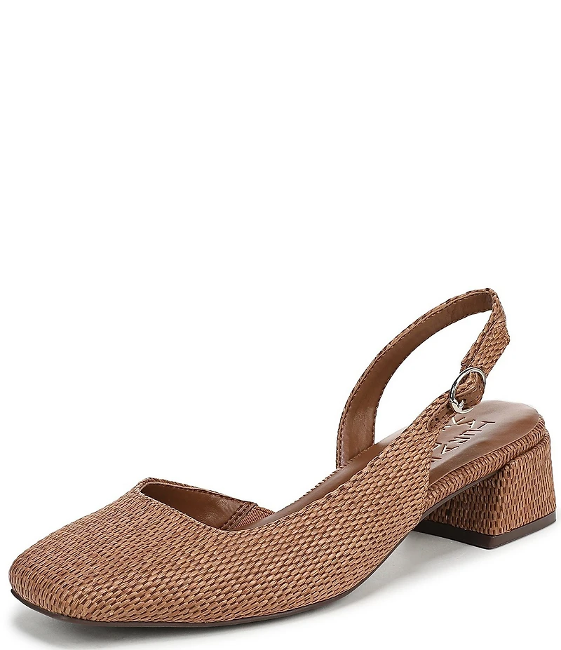 Naturalizer Jayla Raffia d'Orsay Slingback Dress Pumps