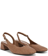Naturalizer Jayla Raffia d'Orsay Slingback Dress Pumps