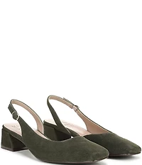 Naturalizer Jayla Suede d'Orsay Slingback Pumps