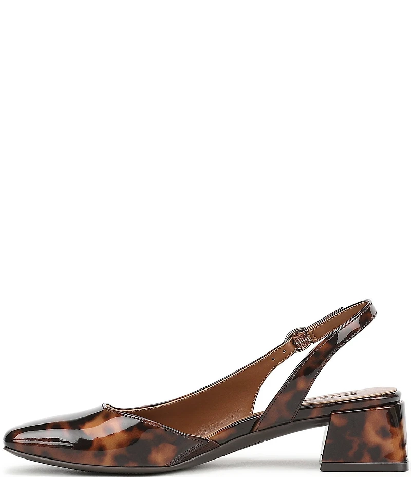 Naturalizer Jayla Tortoise Print Patent d'Orsay Slingback Pumps