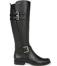 Naturalizer Jessie Leather Buckle Hardware Tall Riding Boots