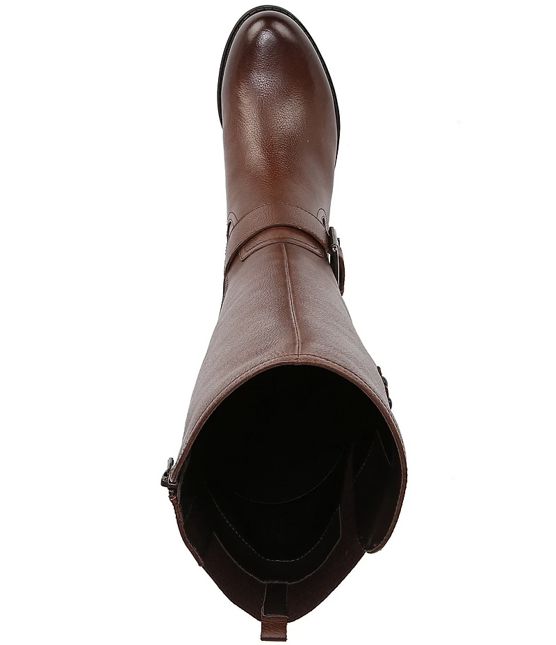 Naturalizer Jessie Leather Buckle Hardware Tall Riding Boots