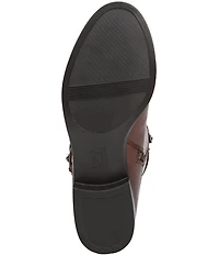 Naturalizer Jessie Leather Buckle Hardware Tall Riding Boots