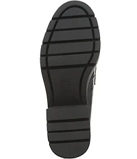 Naturalizer Jolee Leather Lug Sole Chain Loafers