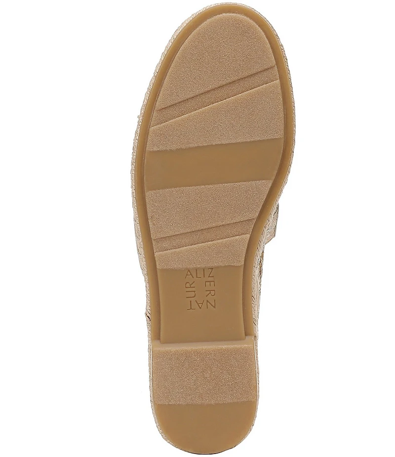 Naturalizer Jolie Crochet Mary Jane Espadrille Slingback Casual Mules