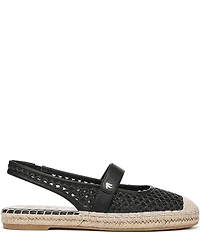 Naturalizer Jolie Crochet Mary Jane Espadrille Slingback Casual Mules