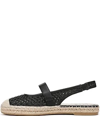 Naturalizer Jolie Crochet Mary Jane Espadrille Slingback Casual Mules
