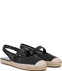 Naturalizer Jolie Crochet Mary Jane Espadrille Slingback Casual Mules