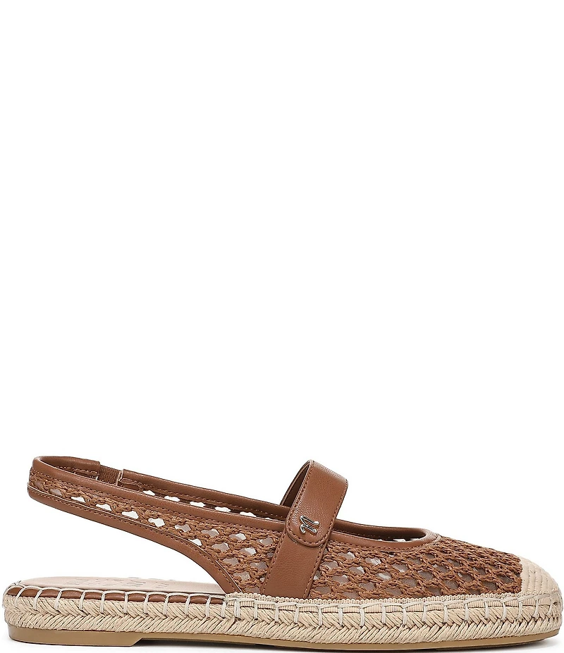 Naturalizer Jolie Crochet Mary Jane Espadrille Slingback Casual Mules