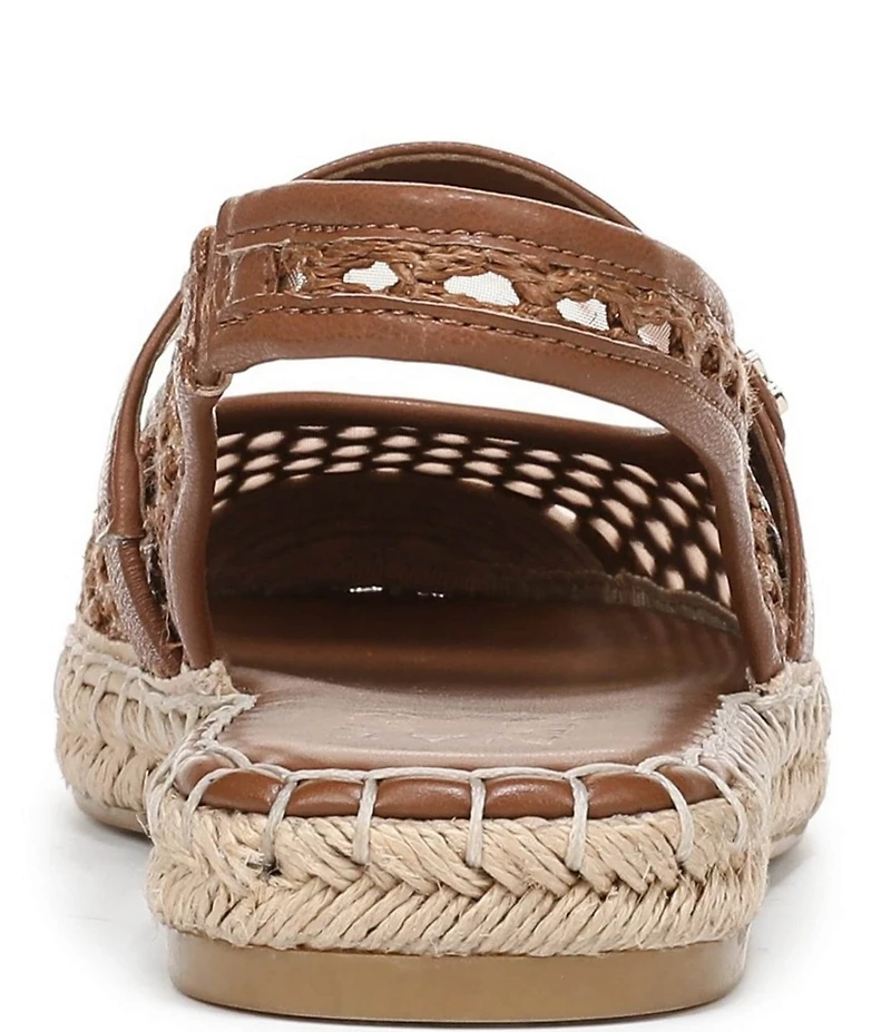 Naturalizer Jolie Crochet Mary Jane Espadrille Slingback Casual Mules