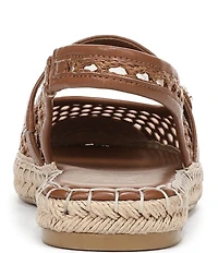 Naturalizer Jolie Crochet Mary Jane Espadrille Slingback Casual Mules