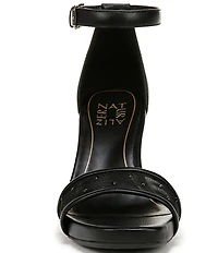 Naturalizer Joy Mesh Rhinestone Square Toe Ankle Strap Dress Sandals