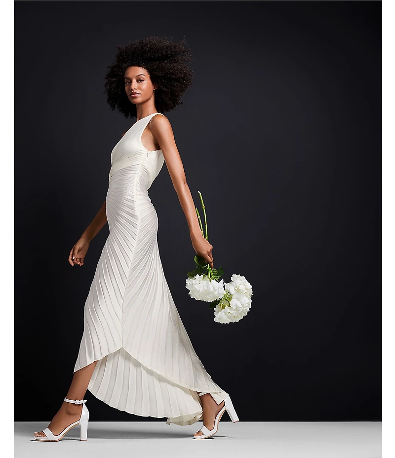 Naturalizer Joy Leather Square Toe Ankle Strap Dress Sandals