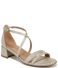 Naturalizer June Woven Leather Strappy Dress Sandals