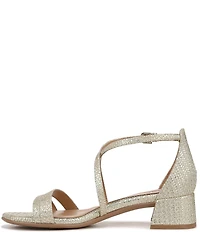 Naturalizer June Woven Leather Strappy Dress Sandals