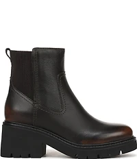 Naturalizer Juni Water Repellent Leather Booties