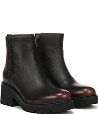 Naturalizer Juni Water Repellent Leather Booties