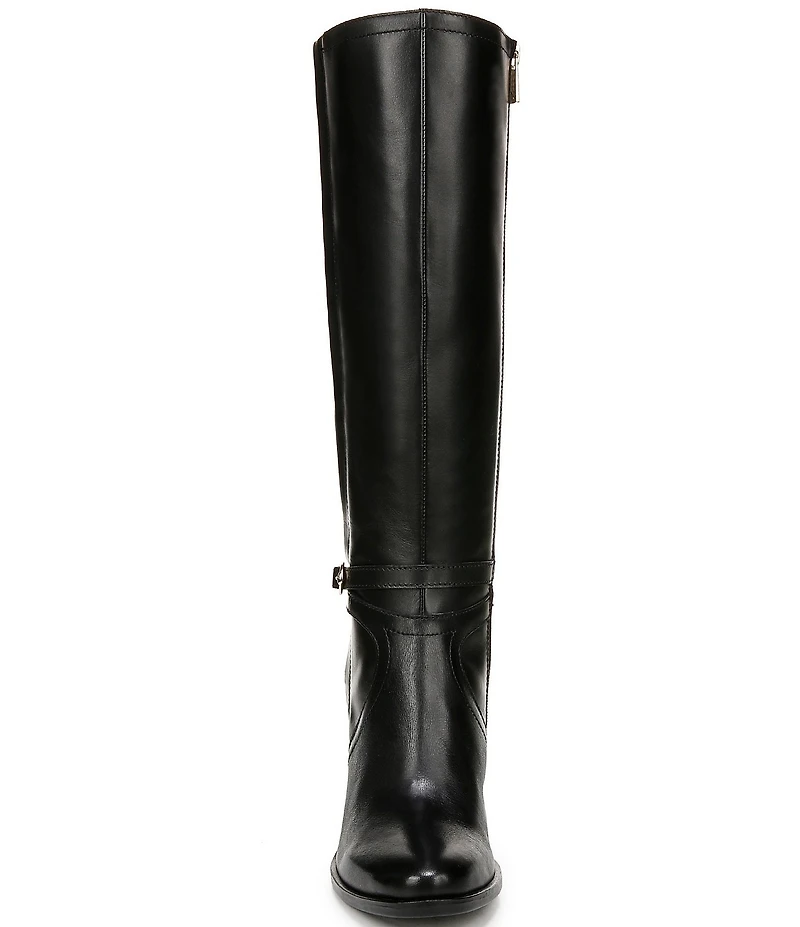 Naturalizer Kamila Leather Decorative Buckle Knee High Boots