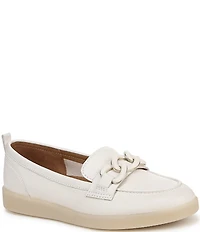 Naturalizer Kateri Leather Chain Link Ornament Loafers