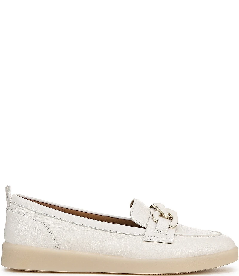 Naturalizer Kateri Leather Chain Link Ornament Loafers
