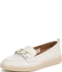 Naturalizer Kateri Leather Chain Link Ornament Loafers