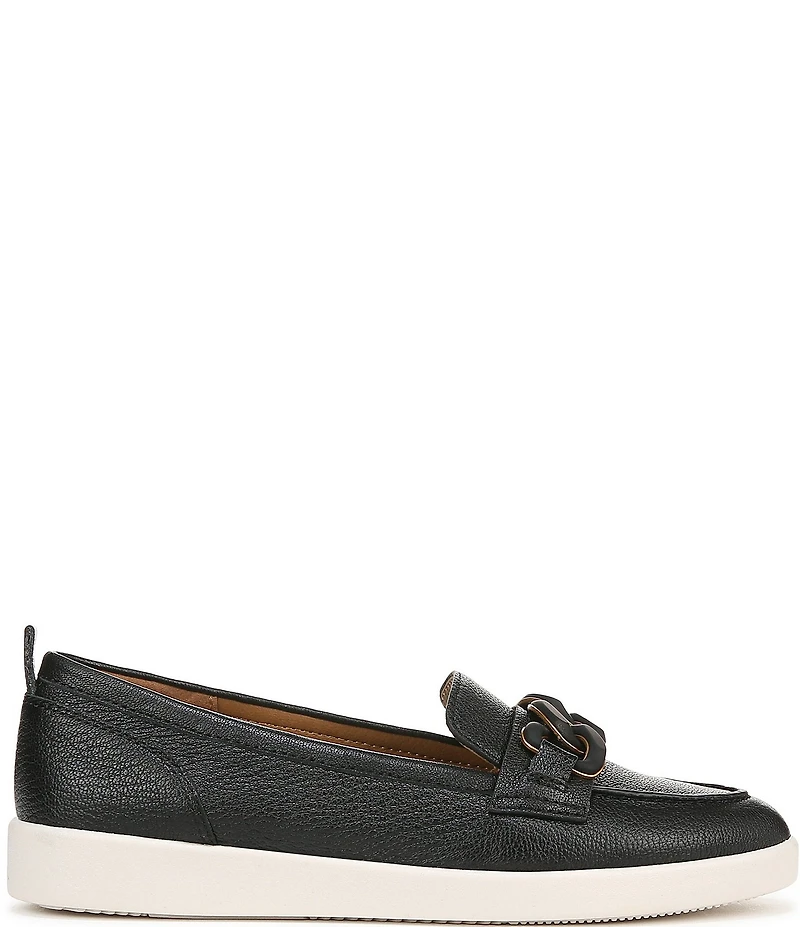 Naturalizer Kateri Leather Chain Link Ornament Loafers