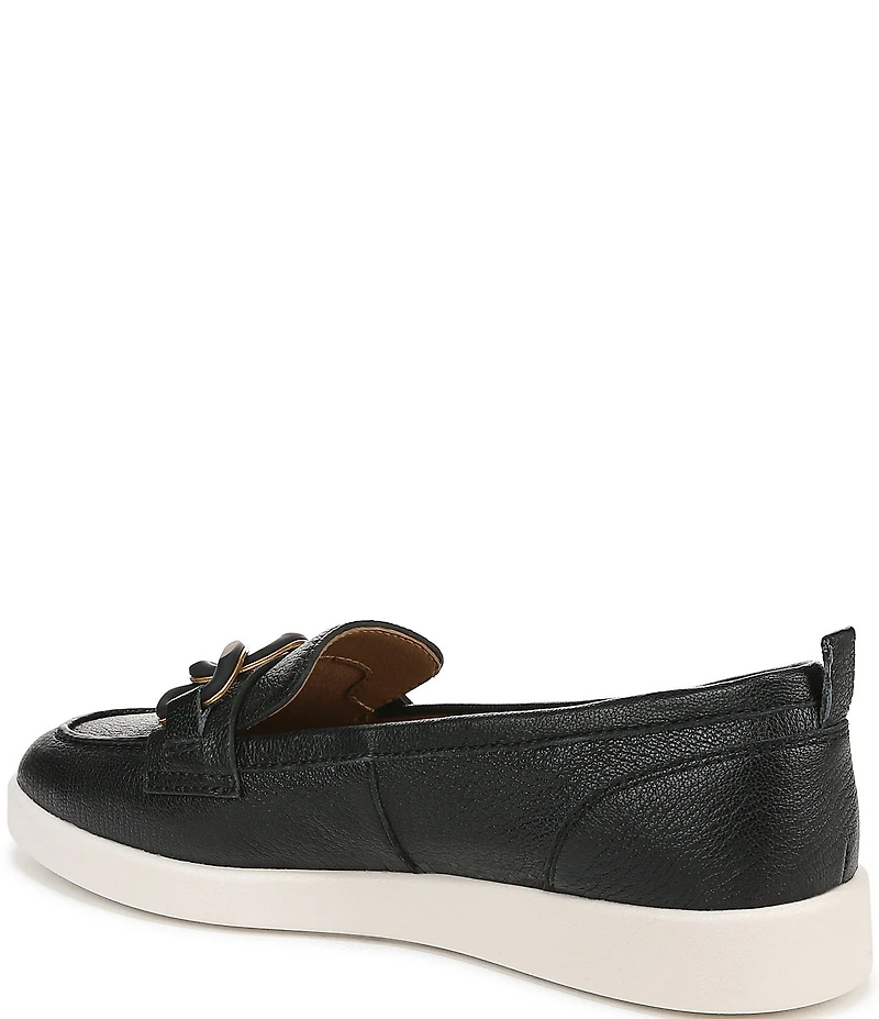 Naturalizer Kateri Leather Chain Link Ornament Loafers